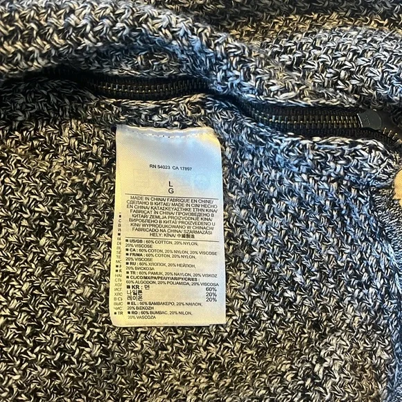 Banana Republic sweater with side zippers - Picture 6 of 6